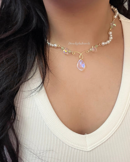 Aurora Petal Necklace