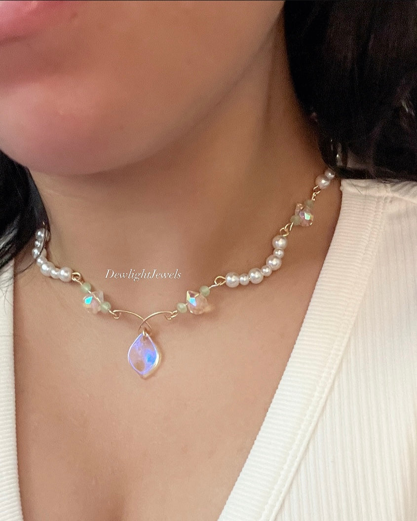 Aurora Petal Necklace