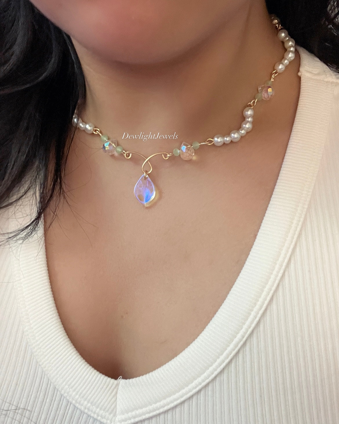 Aurora Petal Necklace