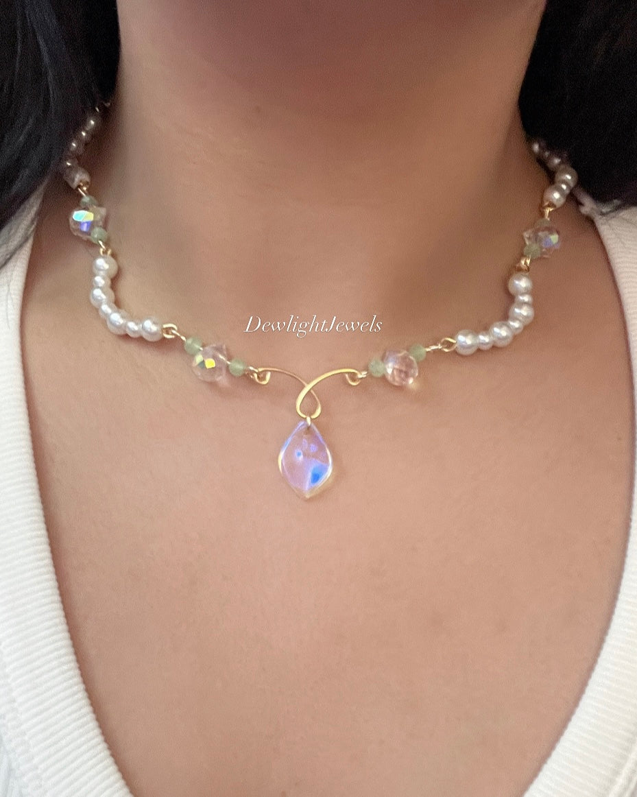 Aurora Petal Necklace